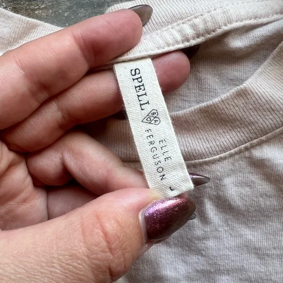 Spell and the Gypsy tee Elle Ferguson colab HTF Moonlit boulevard (cropped) - Picture 4 of 6